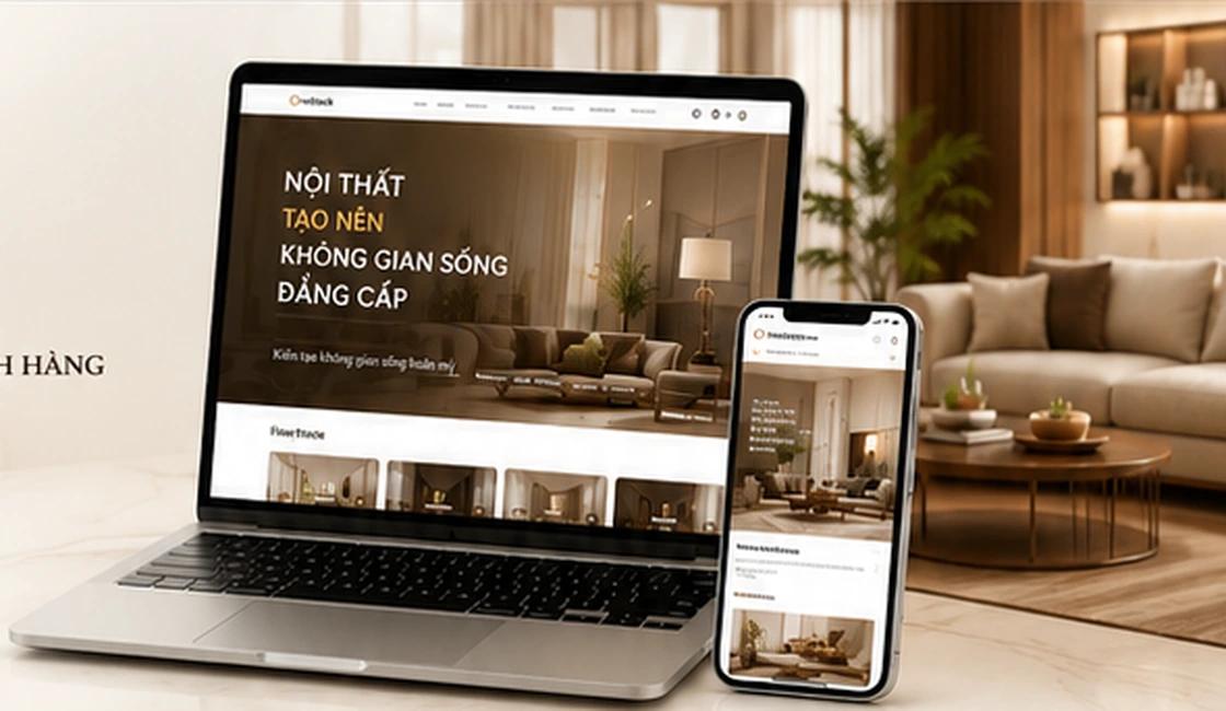 Thiết kế website nội thất