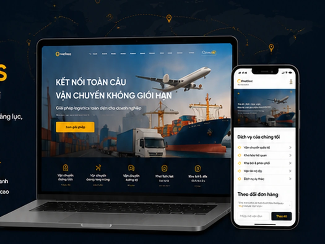 Thiết kế website logistics