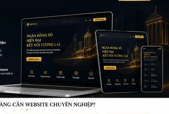 Thiết kế website ngân hàng