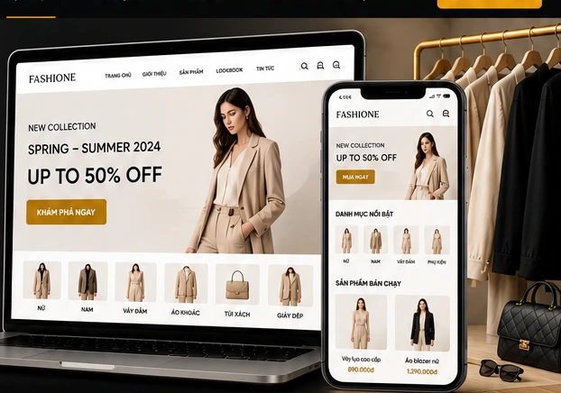 Thiết kế website thời trang