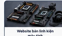 Website bán linh kiện máy tính