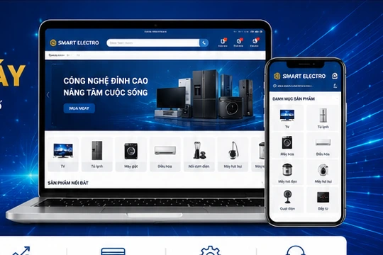 Thiết kế website siêu thị điện máy