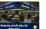 Website chuỗi siêu thị điện máy
