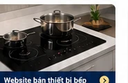 Website bán thiết bị bếp