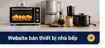 Website bán thiết bị nhà bếp