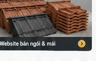 Website bán ngói & mái