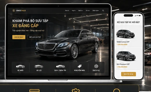 Thiết kế website showroom ô tô