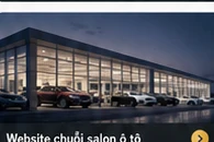 Website chuỗi salon ô tô