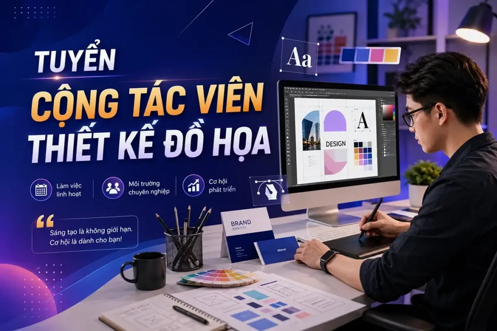 OneStack tuyển Cộng tác viên thiết kế đồ họa